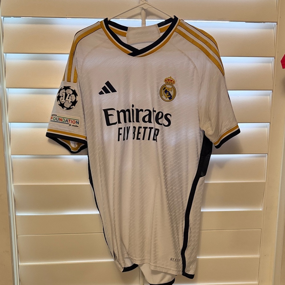 Real Madrid authentic player edition jersey Vini jr